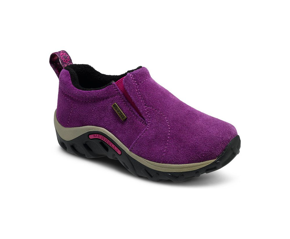 Slip On Criança - Merrell Jungle Moc Frosty Waterproof - Roxo - CJO382645